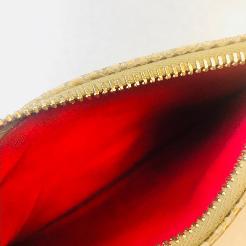 Dooney & Bourke Python Snake Print Coin Purse! - image 2